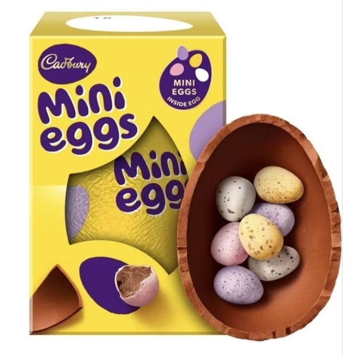 Cadbury Dairy Milk Mini Eggs Chocolate Easter Egg 97g  -  มินิ เอ้ก ช็อคโกแลตนมรูปไข่ ขนาด 97กรัม. (