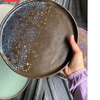 จานสเต็กจานFine Diningขอบตั้งกว้าง11นิ้วและ8นิ้ว