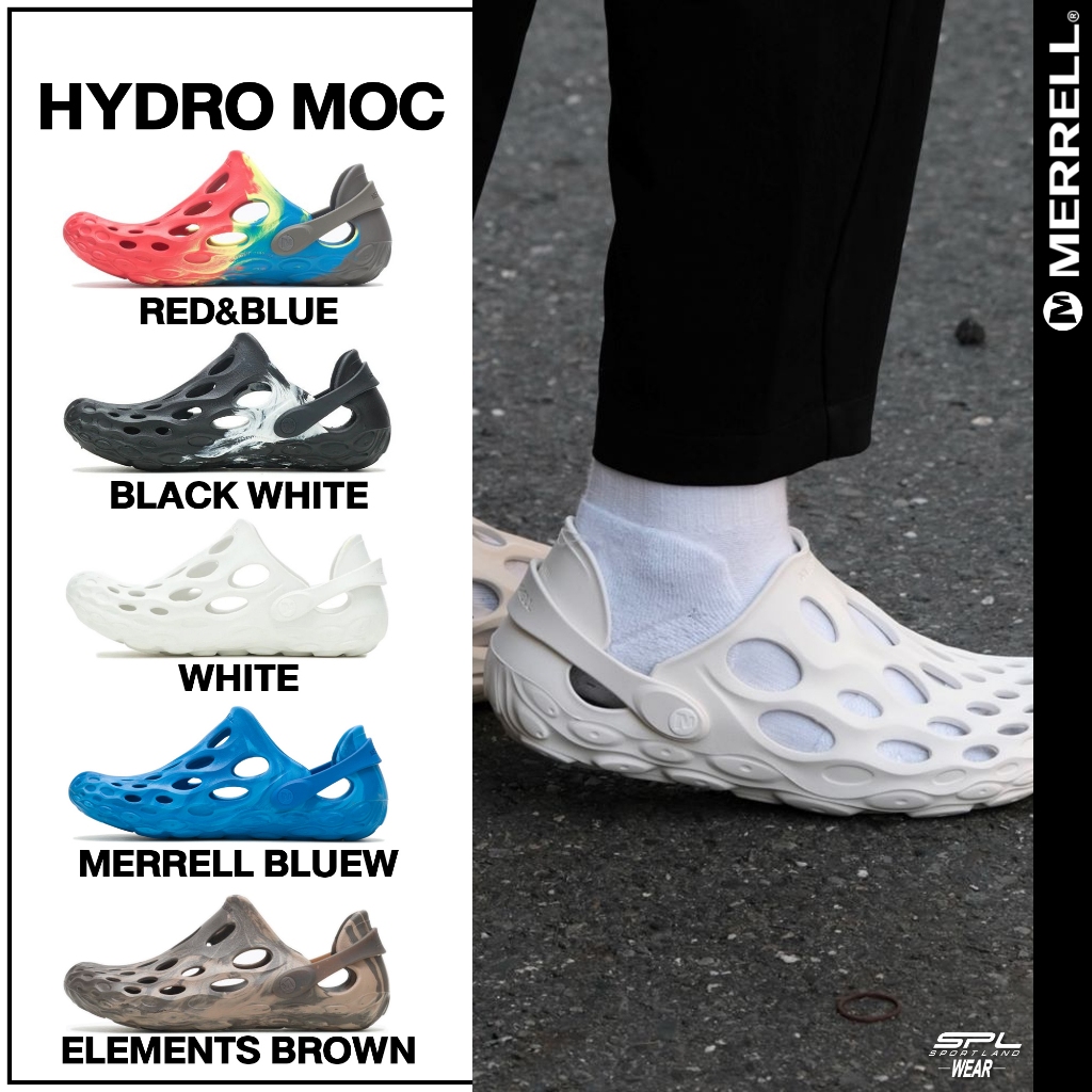 Merrell เมอเรล รองเท้าแตะ Men Hydro Moc J004123 / J004691 / J004049 / J85863 / J004443 (2290)