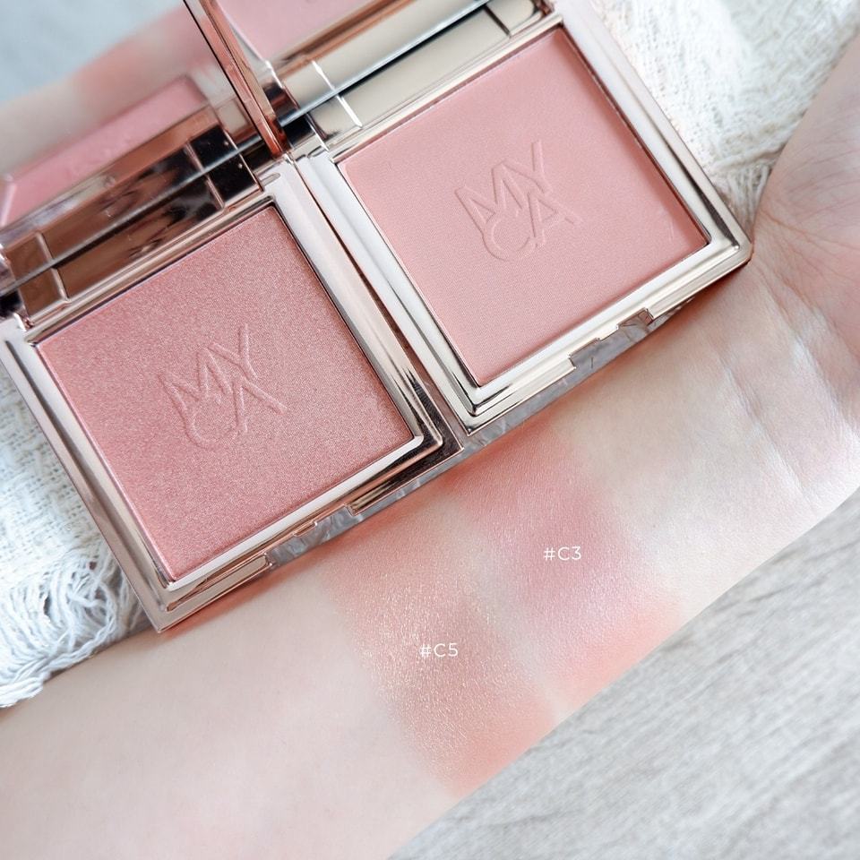 สินค้าพร้อมส่ง [ของแท้จากบริษัท] บลัชออนไมก้า MYCA CHEEKNATURE POWDER BLUSH บลัชออนเนื้อชิมเมอร์ บลัชไมก้า บลัชฉ่ำวาว