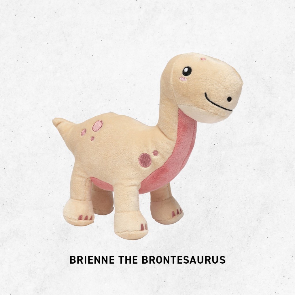FuzzYard - Plush Pet Toy DiNo ของเล่นสำหรับสัตว์เลี้ยงนำเข้าจาก UK