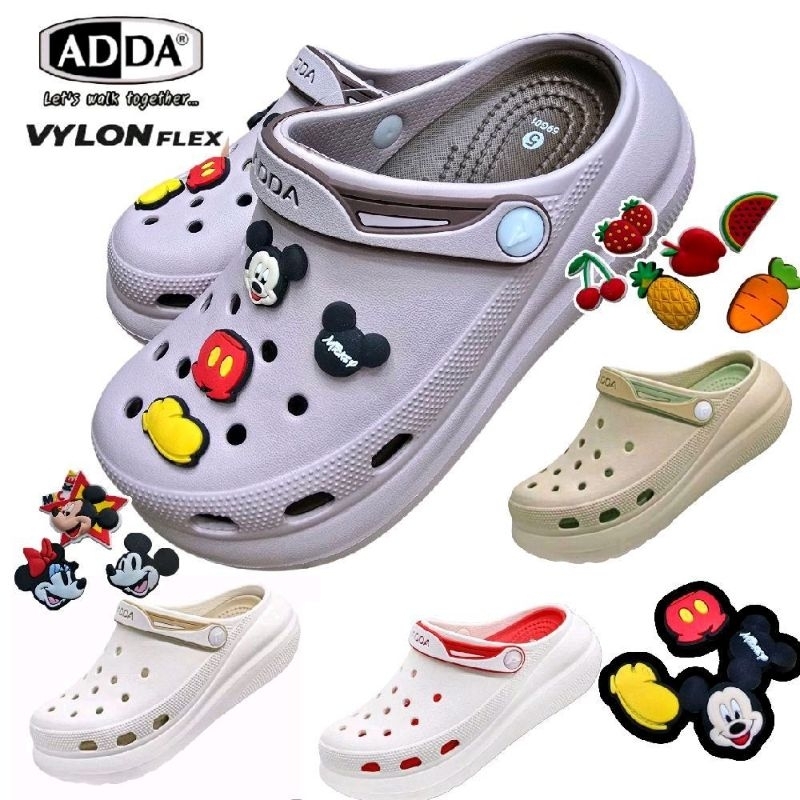 รองเท้าหัวโต ADDA ของแท้ | ใส่นุ่ม ไม่ปวดเท้า เบาสบาย ระบายอากาศ