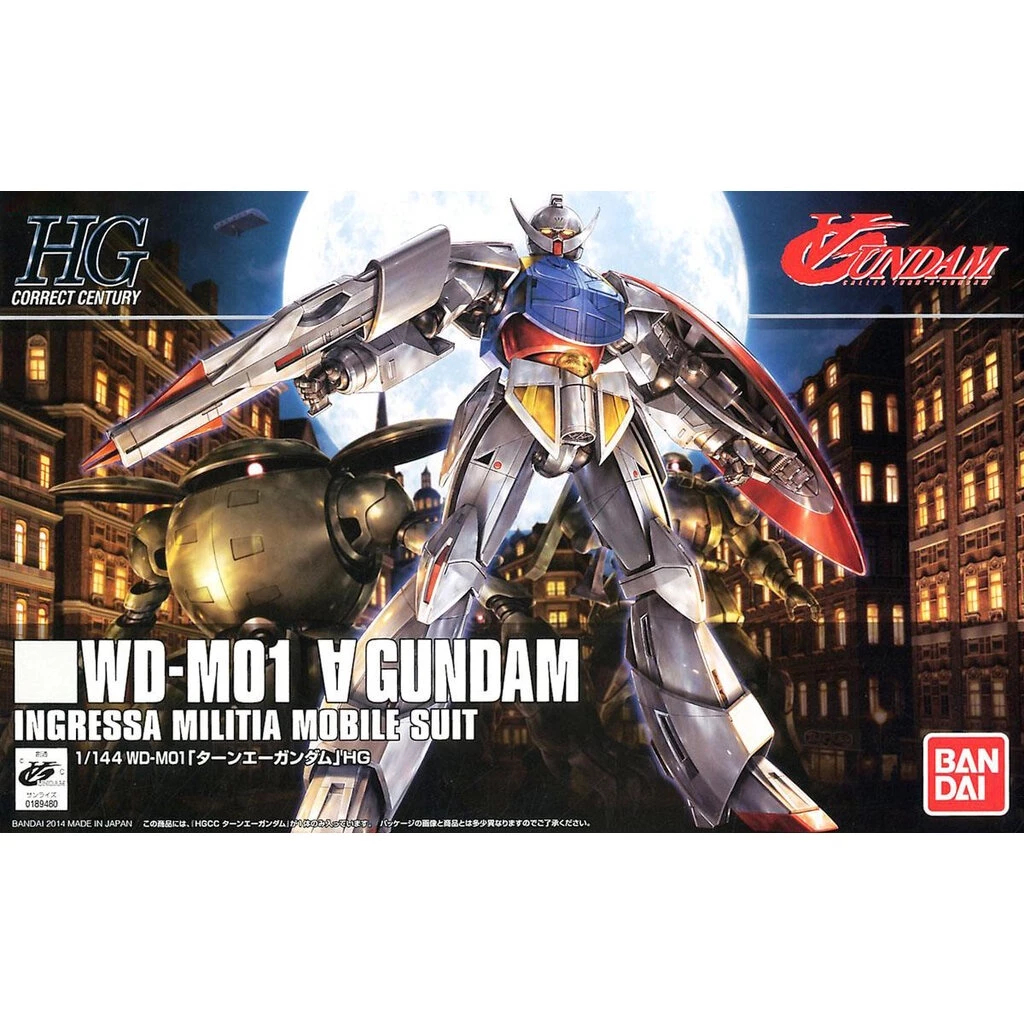 Bandai HGCC HGUC 1/144 Turn A Gundam