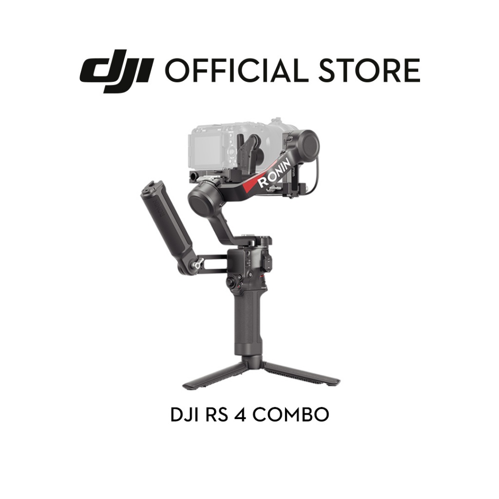 DJI RS 4 - Ronin Stabilizer | กิมบอลกล้อง ไม้กันสั่น | รับน้ำหนักได้ถึง 3 kg | เเบตเตอรี่ใช้ได้นาน 29.5 ชม