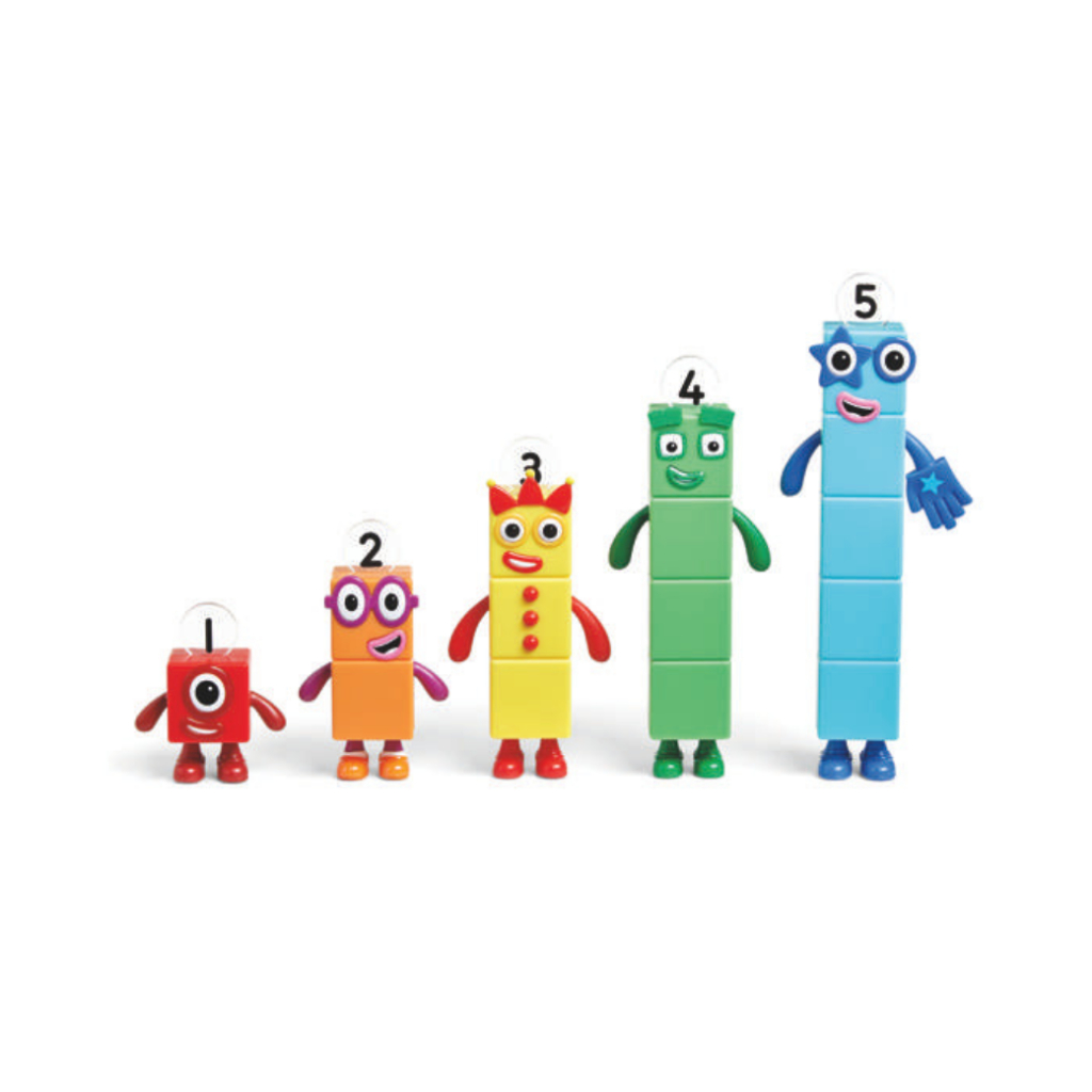 Hand2Mind مجسمات Numberblocks ‏1-5 ‏(3+) — صورة 2