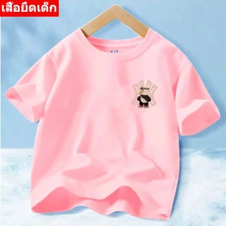 J-1268-SHORT เสื้อยืดเด็กแขนสั้น ลายมาใหม่ๆน่ารักๆสีสวยสดใส ส่งทั่วไทย (เสื้อเด็กนะคะ)