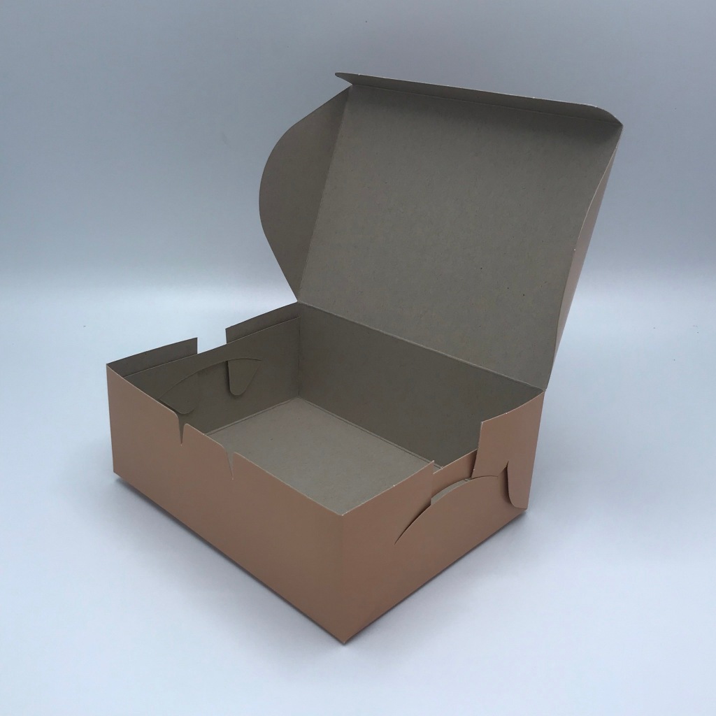 กล่องจัดเบรค 12x16x6cm. (200ใบ/แพ็ค) S2A  ไม่มีหน้าต่าง กระดาษหลังเทา รุ่นประหยัดขั้นเทพ - รูปที่ 6