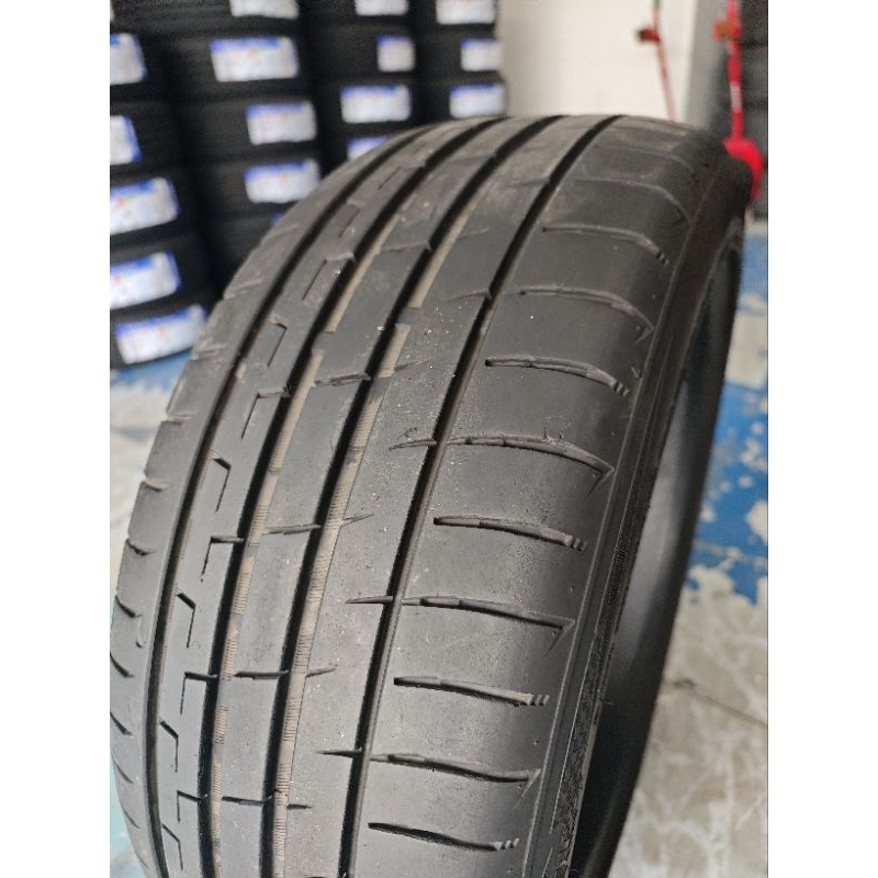 OTANI KC1000 225 45 R18 หน้ายางมีแผลโดนหิน ใช้งานได้ปกติ