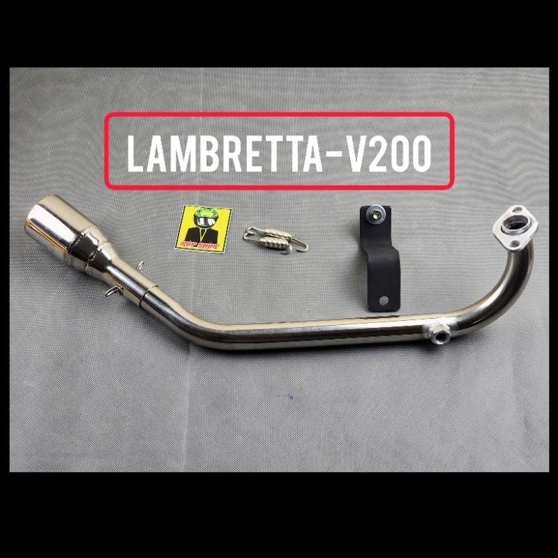 คอท่อlambettav125 v150 v200แลมเบรตต้า คอ​lambettaคอท่อ