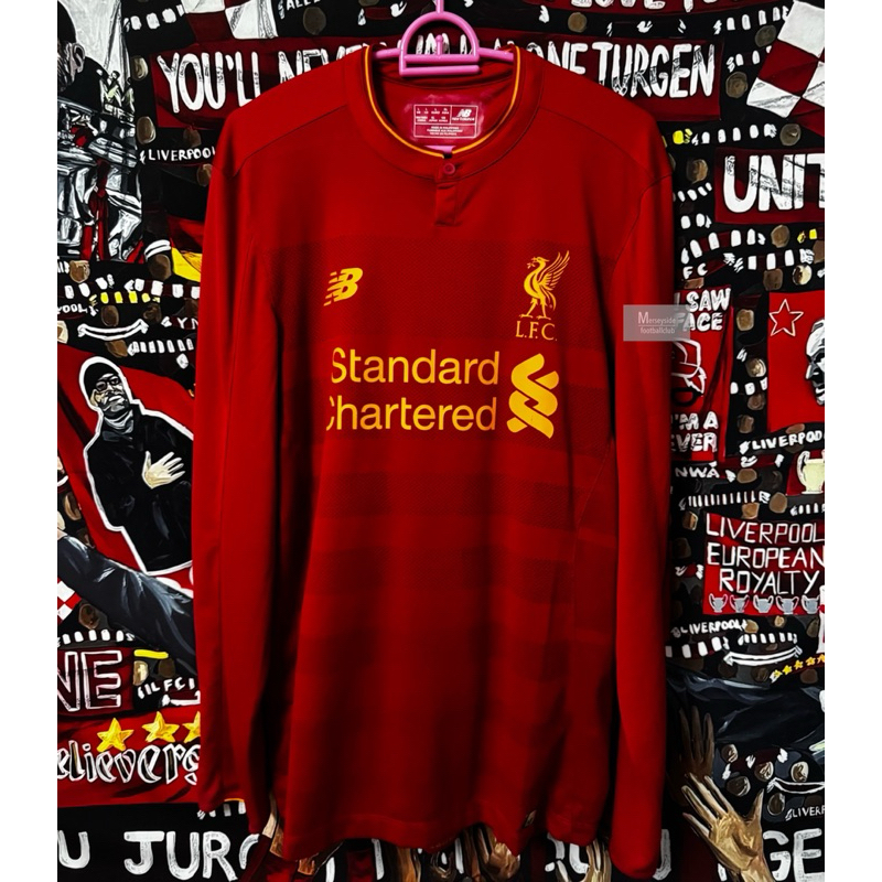 เสื้อฟุตบอล Liverpool NB 2016/17 มือสองแขนยาวแท้💯%