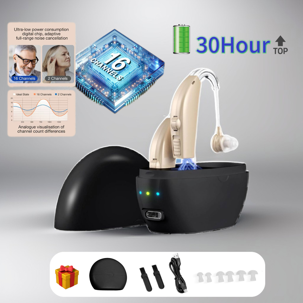 【แนะนําโดยแพทย์หู】OEM เครื่องช่วยฟัง Hearing Aids👂เครื่องช่วยฟังผู้สูงอายุ เครื่องช่วยฟังหูตึง หูช่ว