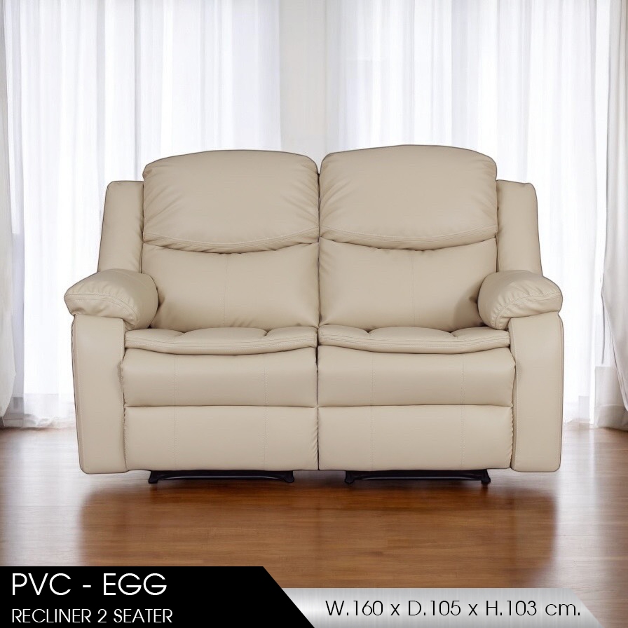 Recliner 2 ที่นั่ง เก้าอี้ปรับเอน โซฟา รีไคลเนอร์ รุ่น Vegas Recliner เก้าอี้โซฟา