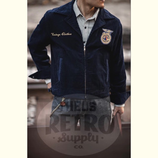 (มีสินค้าพร้อมส่งในไทย 🇹🇭 ) เสื้อแจ็คเก็ต FFA วินเทจแท้  สีน…