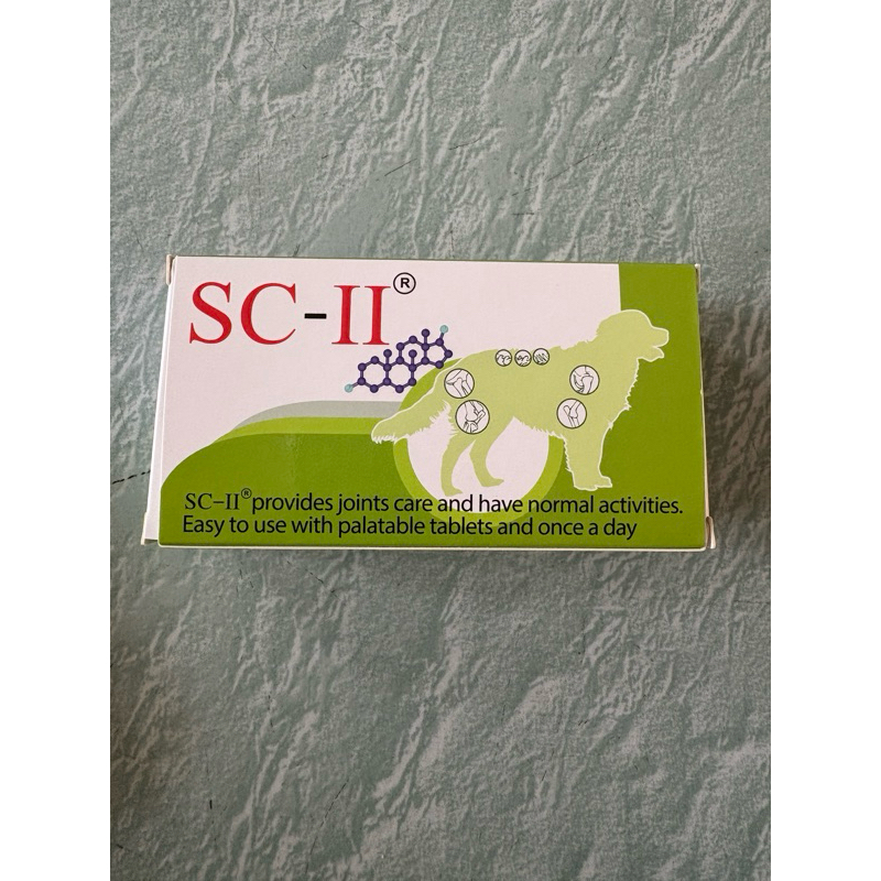 Sc ii joint อาหารเสริมบำรุงข้อ สำหรับสุนัข หมดอายุ 2026