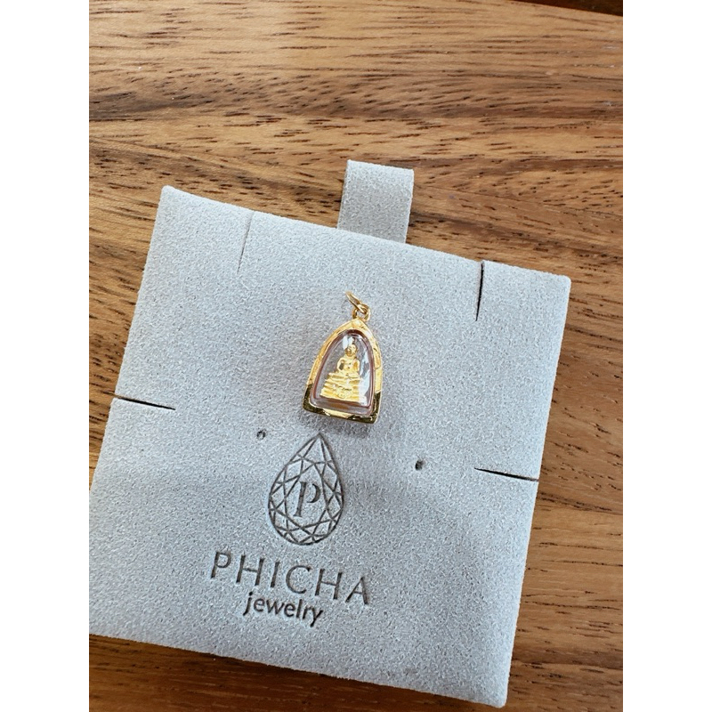 จี้หลวงพ่อโสธร เลี่ยมกรอบ90% กรอบตัดลายกันน้ำสวยมากๆค่ะ