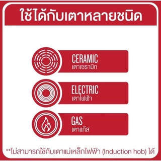 TEFAL Cook & Clean กระทะผิวเคลือบกันติด ก้นแบน 24 ซม. รุ่น B24" (กระทะเทฟล่อนแท้)(รับประกัน 2 ปี)kty