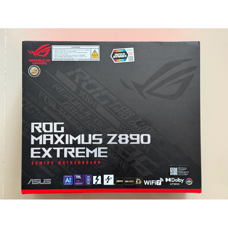 เมนบอร์ด ROG MAXIMUS Z890 EXTREME มือสอง ประกันศูนย์ไทย