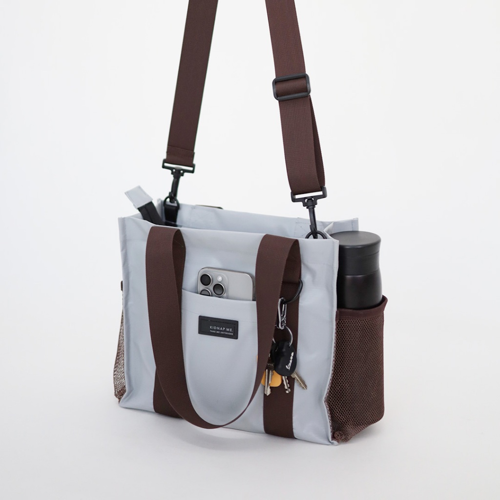 กระเป๋าผ้าใบ ทำงาน ใส่ tablet กันน้ำ สะพายไหล่ ขนาดเล็ก SHORT-LINE BAG KIDNAP ME