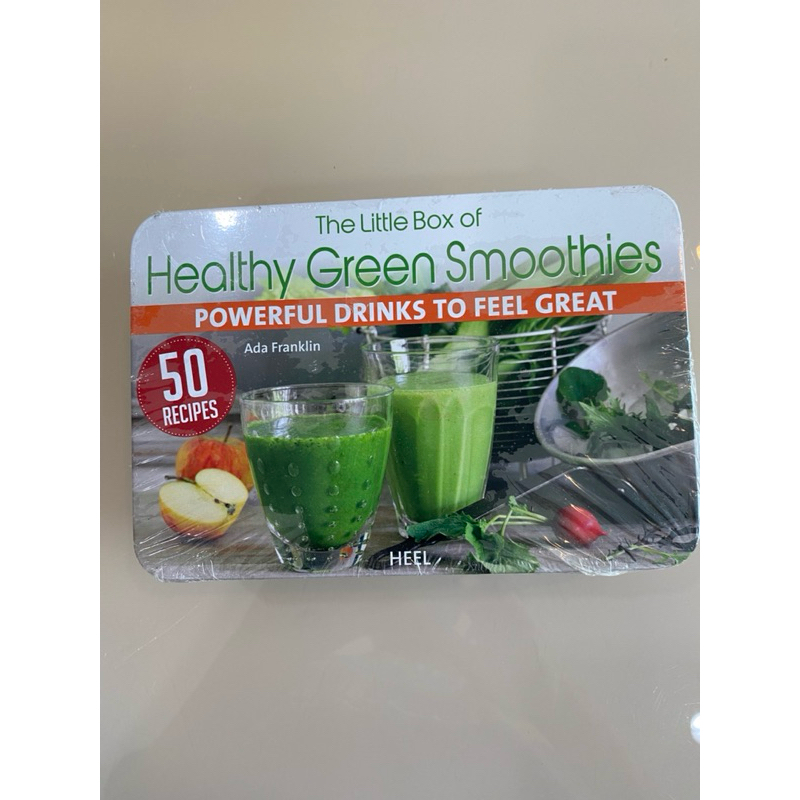 little box of healthy green smoothies