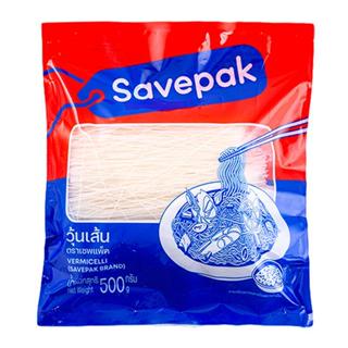 เซพแพ็ค วุ้นเส้นถั่วเขียว 500 กรัม / Savepak Vermicelli 500 …