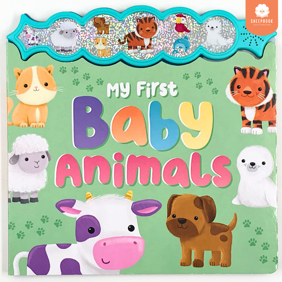 บอร์ดบุคปุ่มกดมีเสียง My First Baby An  imalsรวม 8เสียง (F2F1)