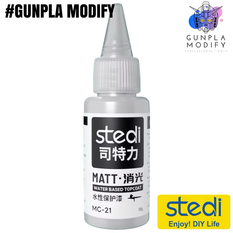 STEDI MC-21 Matt Waterborne Protective เคลียร์ด้านสูตรน้ำ ขนาด 20 ml