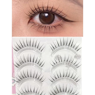 ขนตาปลอม รุ่น W-56 ขนตาแบบ 3D ความยาว 11 mm. ยาวนุ่ม ไม่แข็ง แกนเอ็นบางใส ความงอน เป็นธรรมชาติ ติดง่าย ทนทาน ใส่สบายตา