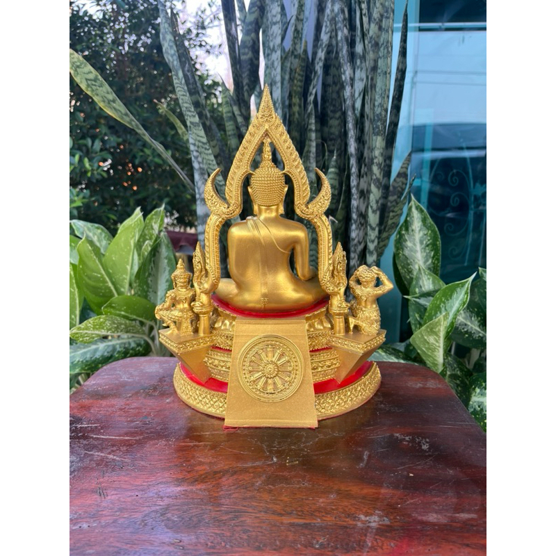 พระพุทธชินราช แร่เหล็กน้ำพี้ ขนาดฐาน9นิ้ว หน้าตัก5นิ้ว รูปที่ 6