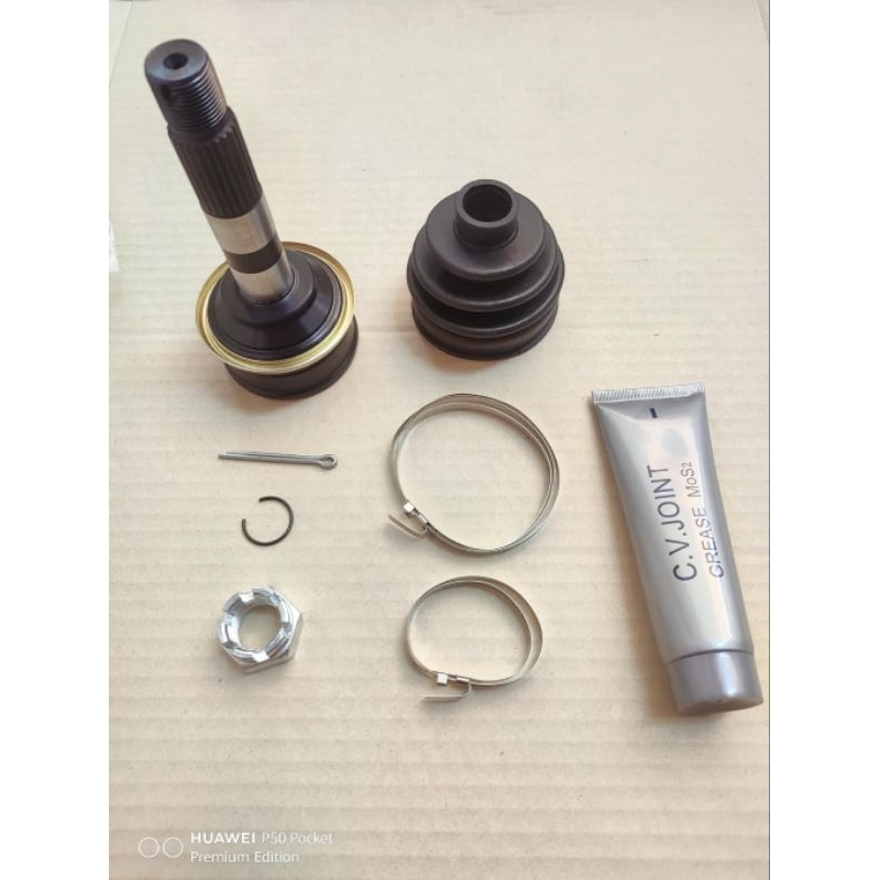 หัวเพลานอกมิร่า (มี 2.รุ่น)19 ฟัน และ 20 ฟัน 1 ชุดมี สินค้าตามรูปเบอร์ 24-19-44,เบอร์ 24-20-44กรุณาตรวจสอบก่อนสั่งสินค้า