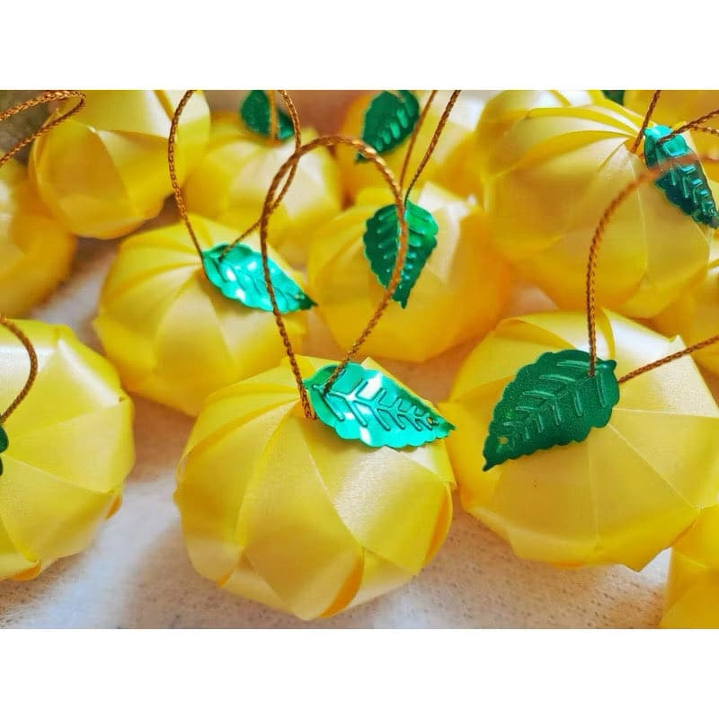 เหรียญโปรยทาน 🍊 ส้มมงคล 🍊ตัวเปล่า(ใส่ก้าน)  1ชุด50ลูก