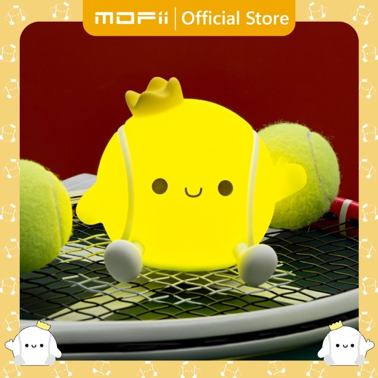 [ของแท้ รับประกันศูนย์ไทย]MOFii โคมไฟน่ารัก TENNIS อย่าเอานู๋ไปตีน๊าา นู๋เป็นโคมไฟ ปรับระดับแสงไฟได้