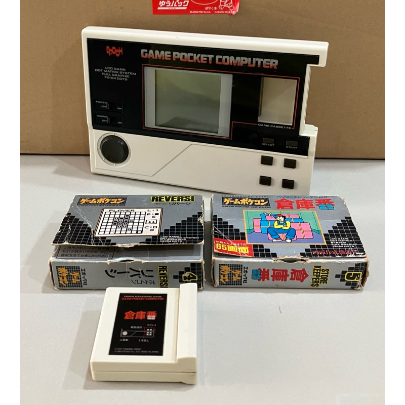 Epoch Game Pocket Computer AC Adapter Mahjong Cassette สินค้าแท้จากญี่ปุ่น