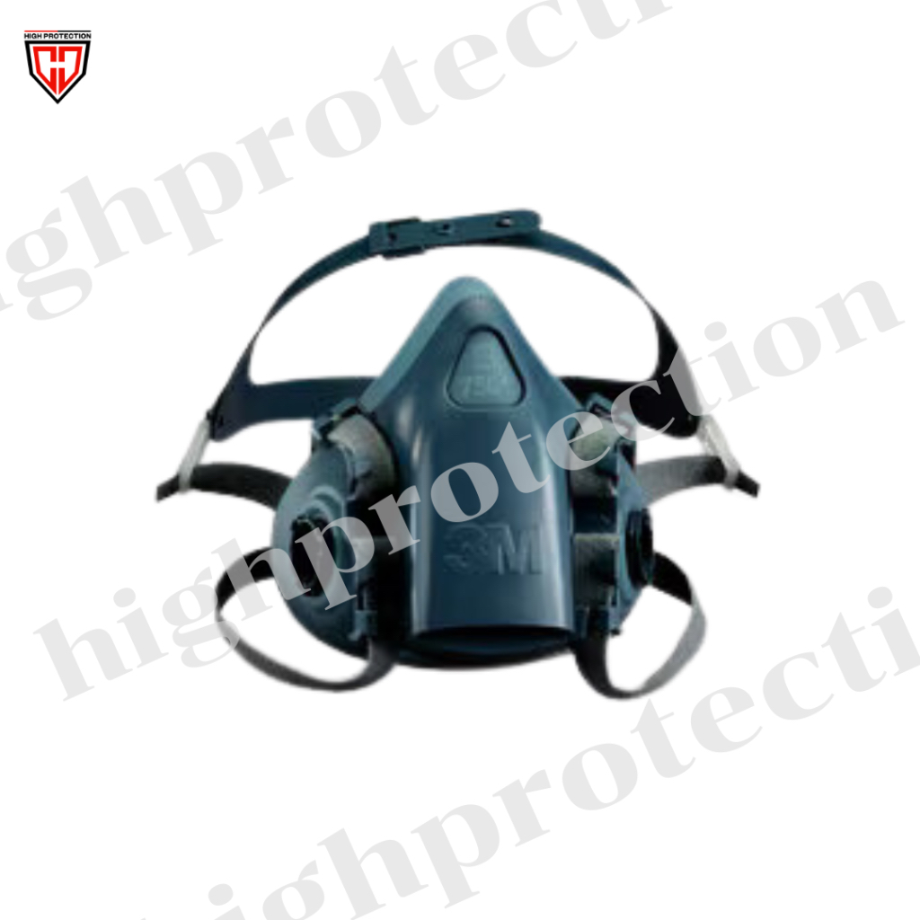 หน้ากากครึ่งหน้าชนิดไส้กรองคู่ ขนาดใหญ่ รุ่น 7503 ยี่ห้อ 3M