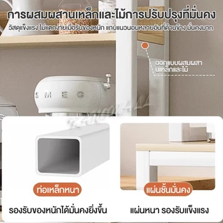 ชั้นวางของครัว หนาขึ้น ตู้กับข้าว เอนกประสงค์ ด้วยประตูตู้ กว้าง120ซม วางชาม/ขวดเครื่องปรุง/กระทะ/ของกระจุกกระจิกได้