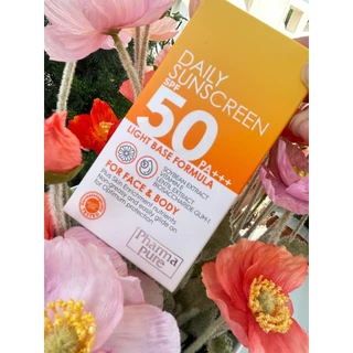 PharmaPure Daily Sunscreen SPF50 PA+++ โลชั่นกันแดดสูตรน้ำ