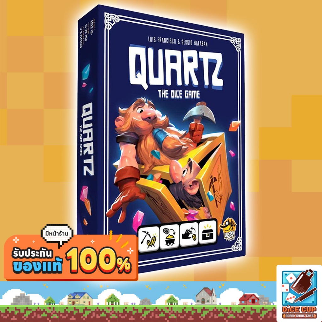 [ของแท้] Quartz: The Dice Game Board Game