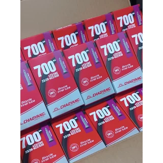 ยางใน Chaoyang จุ๊บFV (จุ๊บเล็ก) ขนาด 700c / ความยาวจุ๊บ 48, 60 และ 80 มิล