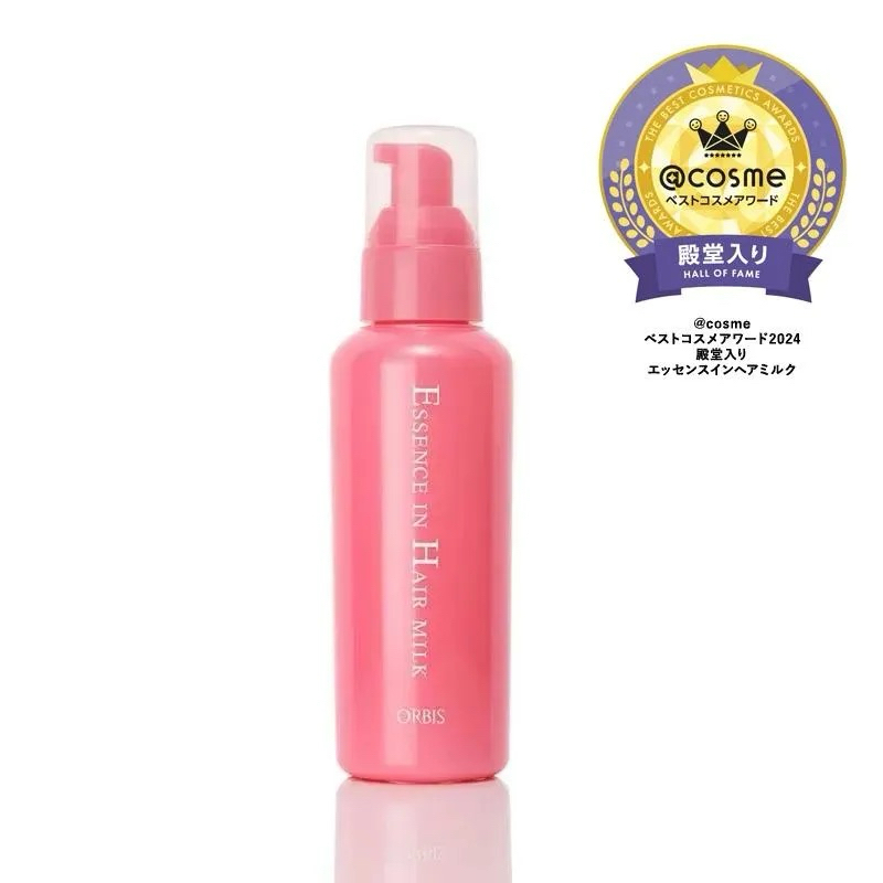 Orbis essence in hair milk ทรีทเม้นท์บำรุงผมชนิดน้ำนมแบบไม่ต้องล้างออก