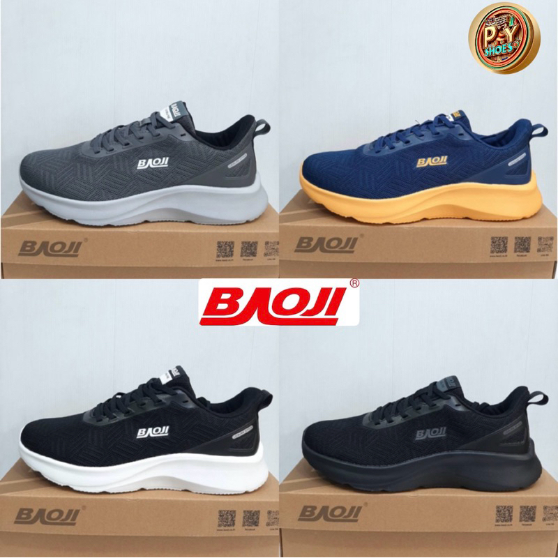 รองเท้าผ้าใบBAOJI เเท้100% BJM 848 รองเท้าผ้าใบผู้ชาย ไซส์ 41-45
