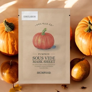 ถูก/แท้/มีไลฟ์ มาสก์ SKINFOOD Sous Vide Mask Sheet มาสก์หน้า บำรุงหน้า กระจ่างใส ผิวอิ่มฟู ฉ่ำน้ำ หน้าชุ่มชื้น