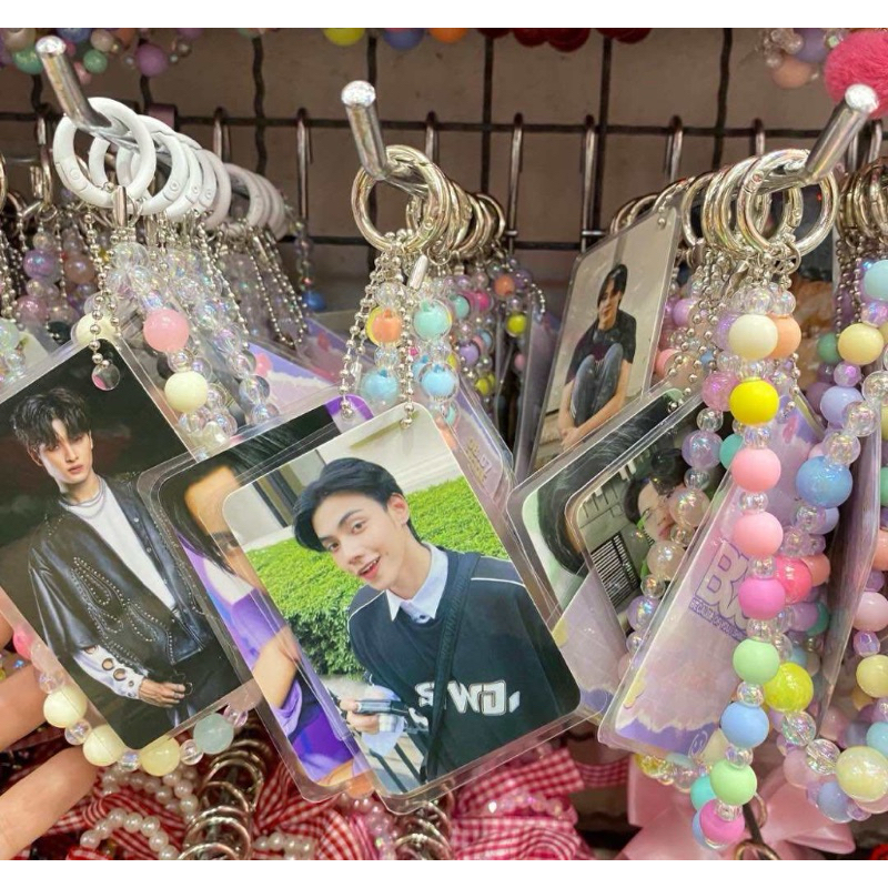 พวงกุญแจ วงBUS  พวงกุญแจลูกปัด คละแบบ