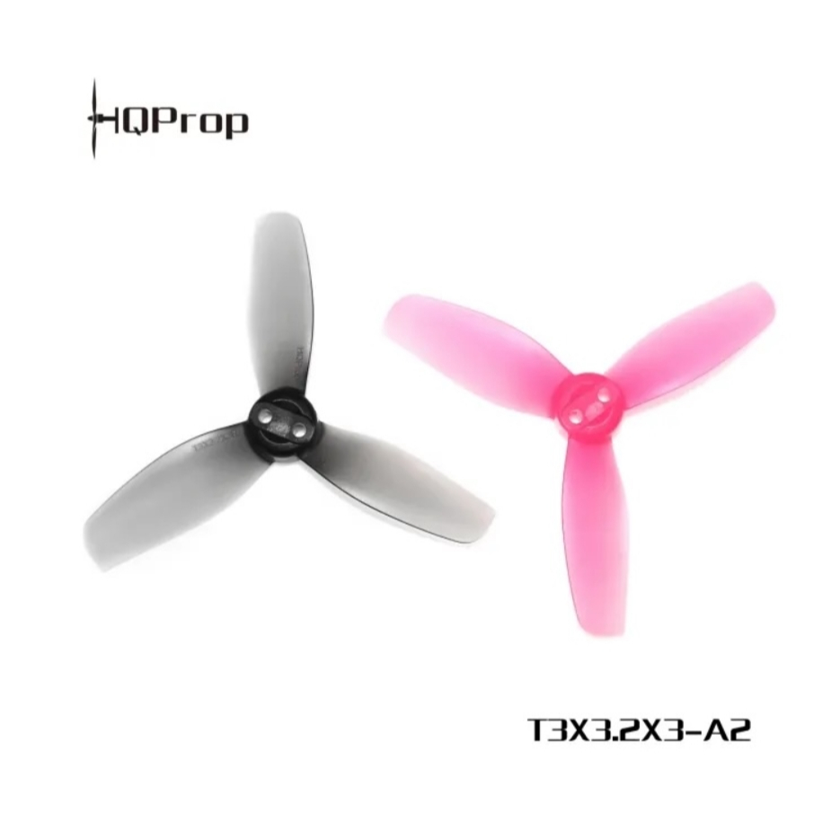 [ใบพัดโดรน 3นิ้ว] Avata 2 HQProp T3X3.2X3  และ 4เบลด T3x3x4 (2CW+2CCW)-Poly Carbonate 1ถุง 4ใบ