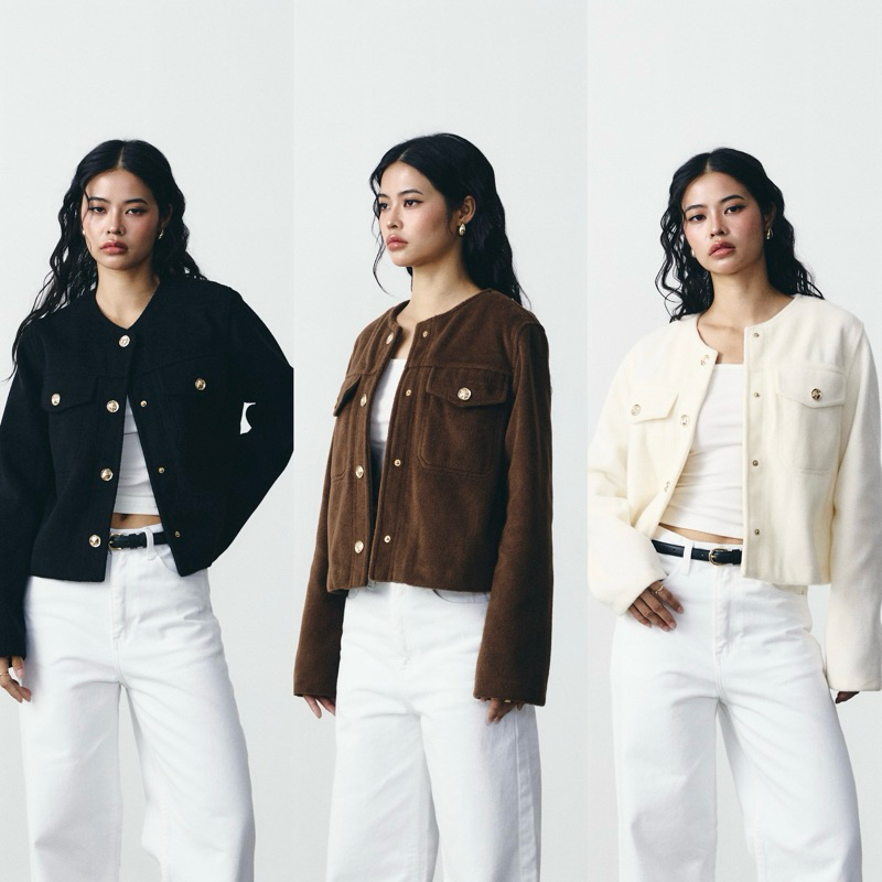 MALIMAYS - Kurby Blazer เสื้อเบลเซอร์กันหนาว