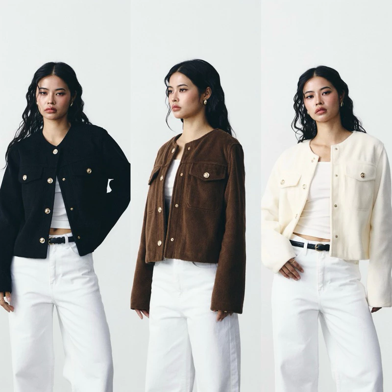 MALIMAYS - Kurby Blazer เสื้อเบลเซอร์กันหนาว