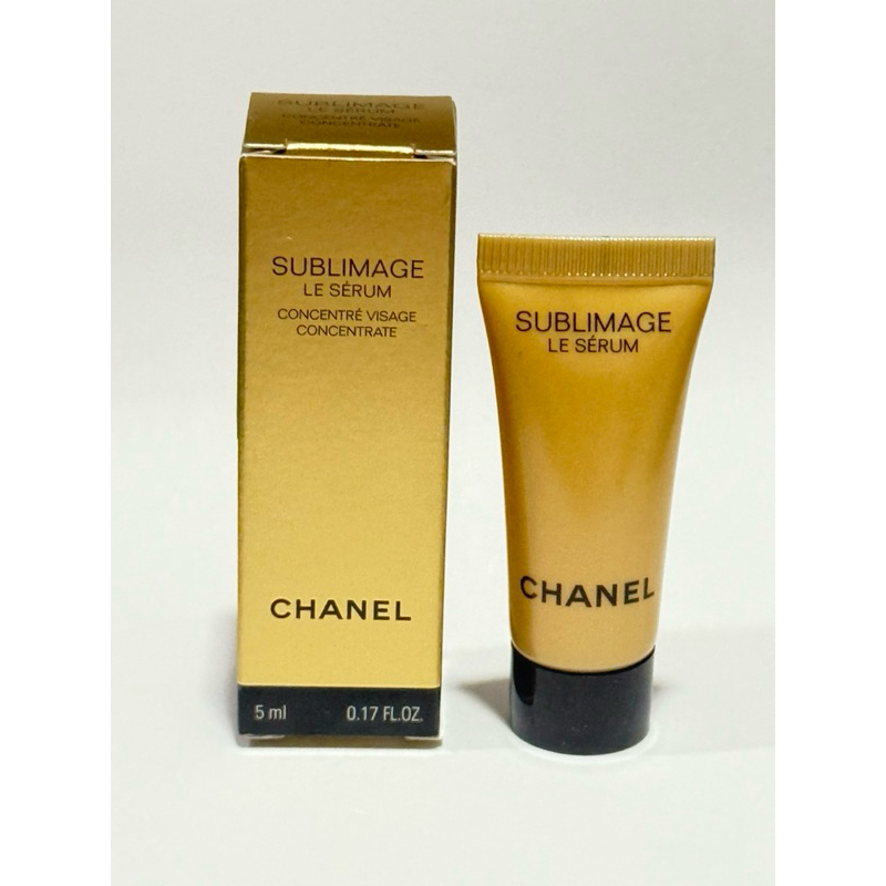 CHANEL SUBLIMAGE LE SÉRUM CONCENTRÉ VISAGE CONCENTRATE 5 ML ผลิต 01/68 สินค้าฉลากไทยค่ะ