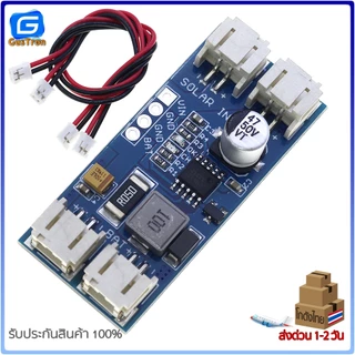 โมดูลชาร์จแบตเตอรี่ลิเธียมพลังงานแสงอาทิตย์ 3.7V 4.2V แปลงไฟออก 12V/9V/6V 2A Mini Solar Lipo Charger Board CN3791