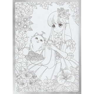 Aksaraforkids หนังสือ ระบายสี เจ้าหญิง แสนสวย เล่ม 4