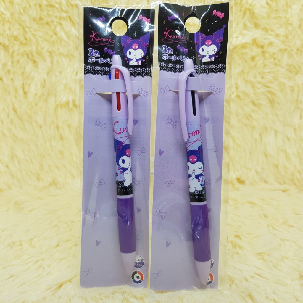 ปากกาลูกลื่น 3 สี น้ำเงิน ดำ แดง หัวขนาด 0.7 มม. ลายการ์ตูนลิขสิทธิ์ ซานริโอ้ Sanrio จากประเทศญี่ปุ่น ราคา ถูกที่สุด ดีลบีเคเค แกลเลอรีภาพที่ 9