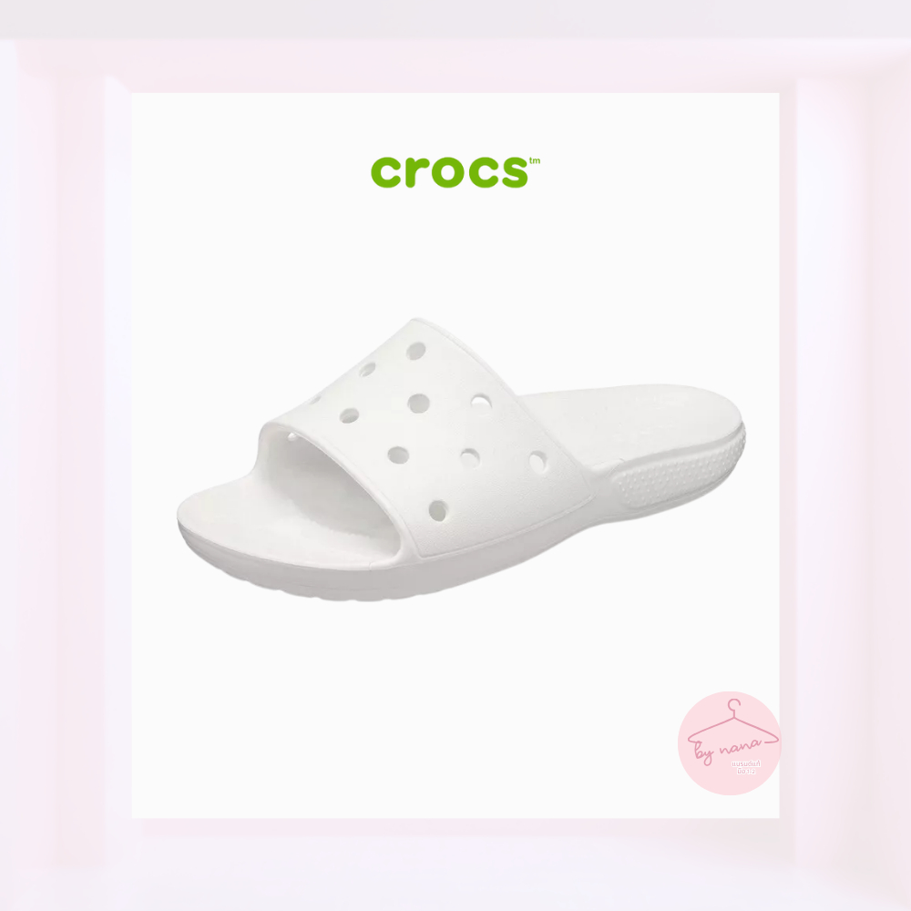 รองเท้าแตะผู้หญิง UNISEX CLASSIC CROCS SLIDE