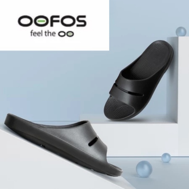 รองเท้ากีฬาเพื่อสุขภาพ COD OFOS (สีดำ) นุ่ม สบาย กันน้ำ กันลื่น น้ำหนักเบา เหมาะกับทุกฤดูกาล